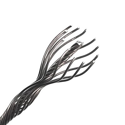 Un buen precio. 6X15 7FC Cordón de alambre galvanizado de núcleo de fibra de alta tracción para agrupar acero de encabezado en frío en línea