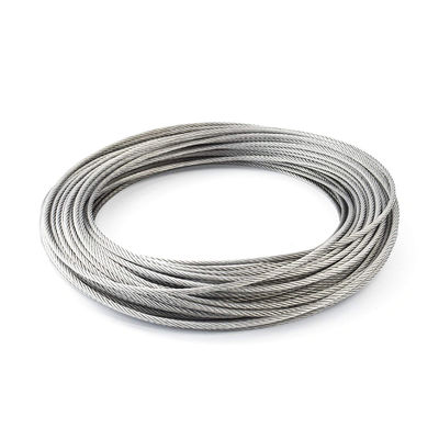 Un buen precio. Superficie: SS316 7X7 7X19 Cables de acero inoxidable en línea