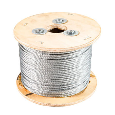 Un buen precio. Acero inoxidable 1x7/1x19 alambre de acero galvanizado por inmersión en caliente para el montaje de líneas de transmisión en línea