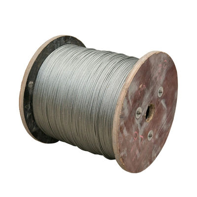 Un buen precio. ASTM B498 Filamento de alambre de acero electro galvanizado estándar para líneas de transmisión de energía en línea