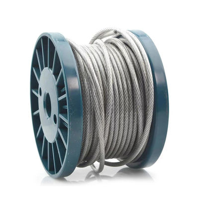 Un buen precio. Acero inoxidable 6X19W FC 6X19W IWRC cuerda de alambre para el grano de carbón excelente galvanizado en línea