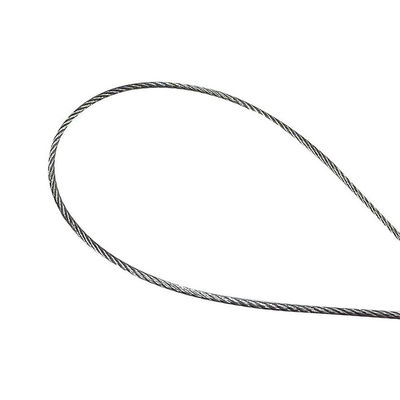 Un buen precio. Cables de alambre de acero inoxidable de grado de construcción SS316 7X7 7X19 con tolerancia en línea