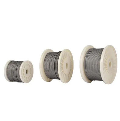 Un buen precio. Cables de cable de alambre de acero inoxidable para ascensor y elevación 6X7 FC Tolerancia Otros 6X12 7FC en línea