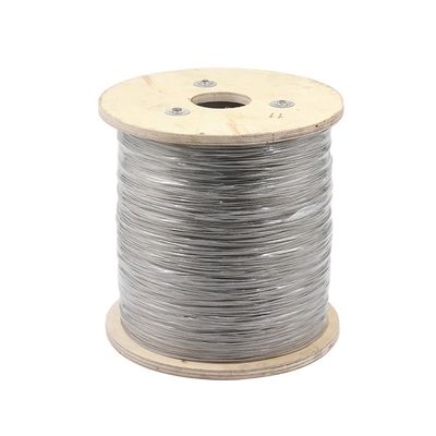 Un buen precio. 6X19 FC Cable galvanizado de acero inoxidable recubrido de zinc cuerda de alambre de acero con normas de AiSi en línea