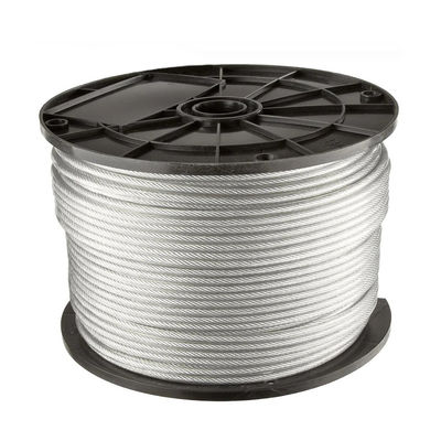 Un buen precio. Calidad de acero AiSi Estándar de acero galvanizado de alambre de acero de alambre de acero de 1,2 mm 2 mm 1 * 7 1 * 19 en línea