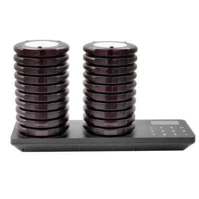 Un buen precio. OEM Transmisor inalámbrico impermeable Pager Sistema de restaurante Vibradores Sistema de cola Mesa de montaña Pager en línea