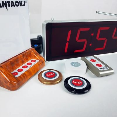 Un buen precio. Long Range Wireless Restaurante Hospital Pager del paciente botones de llamada de visualización receptor Clínica Hogar de ancianos Sistema de llamada en línea