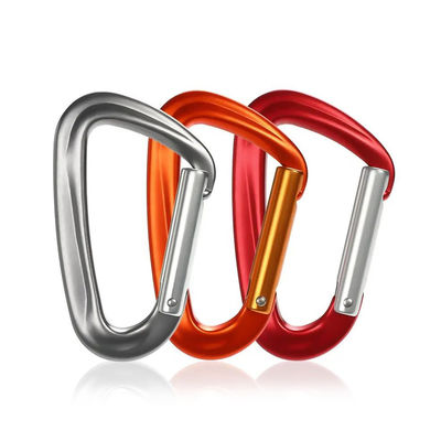 Un buen precio. Clip de carabinero de aluminio de forma D 24KN Snap Hook para diversas aplicaciones en línea