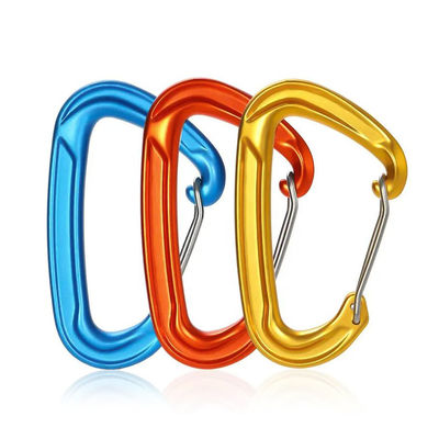 Un buen precio. Carabiner de aluminio de 22KN para ganchos de actividad al aire libre y clip de hamaca en la industria pesada en línea