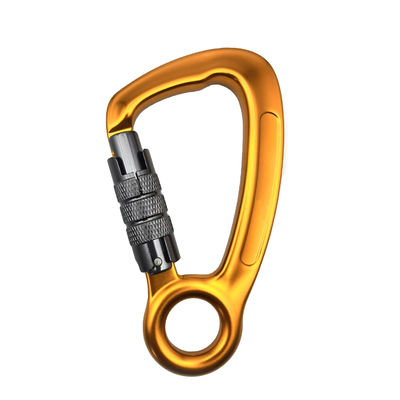 Un buen precio. Industria pesada 30KN Snap Hook y 7075 Carabiner de aluminio con tornillo en línea