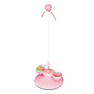 Un buen precio. Twist And Bounce Donut Cat Toy - juego de pelota de hierba de gato y flashing en línea