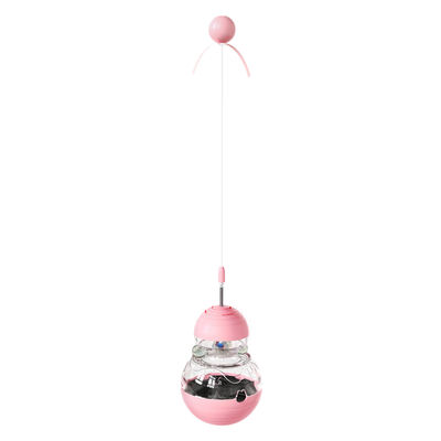 Un buen precio. Disposición dinámica de golosinas y rotación de la esfera de luz juguete para gatos con alimentador ajustable en línea