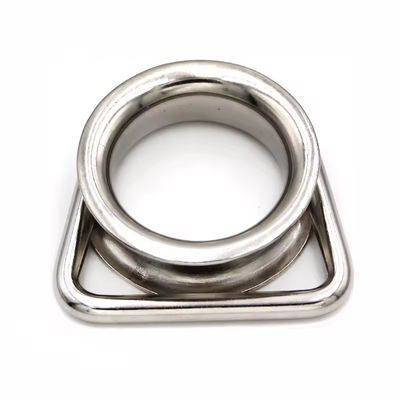 Un buen precio. SS304 316 de acero inoxidable Ronda Dedal Sombra de sol Vela de esquina Enlace de hardware D Anillo Dedal en línea