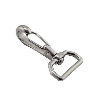 Un buen precio. Armadura de aparejos giratorios Gancho de gancho de acero inoxidable Leash de perro Carabiner gancho en línea