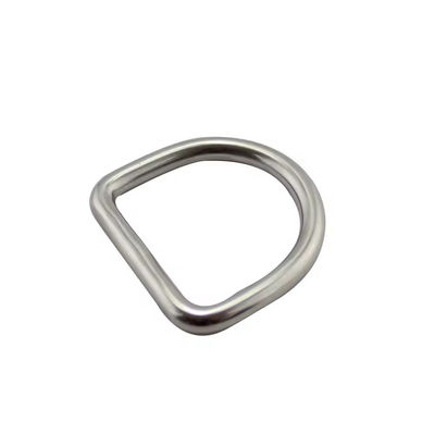 Un buen precio. El material de aparejo de acero inoxidable de soldadura D anillo de soldadura D anillos de forma en línea