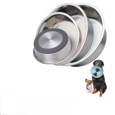 Un buen precio. Cuenco para perros de acero inoxidable antideslizante Perfecto para la alimentación de perros grandes Durable y fuerte en línea