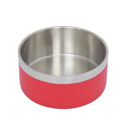 Un buen precio. Cuencos de acero inoxidable resistente a derrames y antideslizante PET para beber en línea