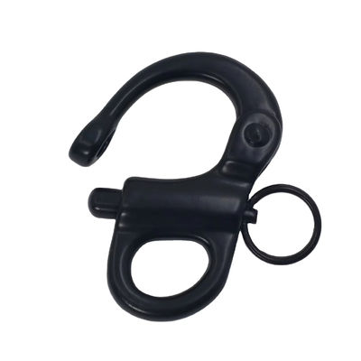 Un buen precio. Brazalete de acero inoxidable negro fijo para el brazalete Paracord en línea