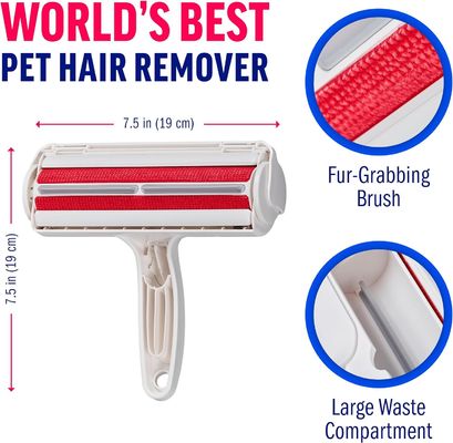 Un buen precio. Ropa de gato y perro extractor de pelo portátil de múltiples superficies para alfombras y ropa de cama en línea