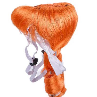 Un buen precio. Elegante peluca de mascotas larga y rubia para gatos correa ajustable suave de aspecto natural ideal para desfiles de moda Sesión fotográfica en línea