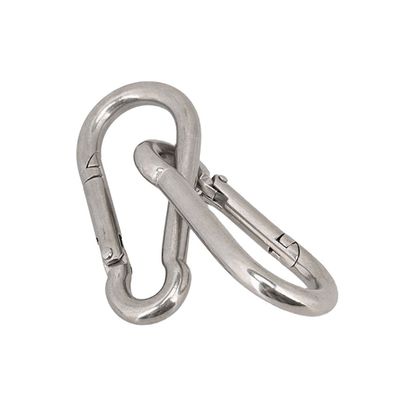 Hardware para exteriores 8x80mm acero inoxidable 316 gancho giratorio con acabado pulido