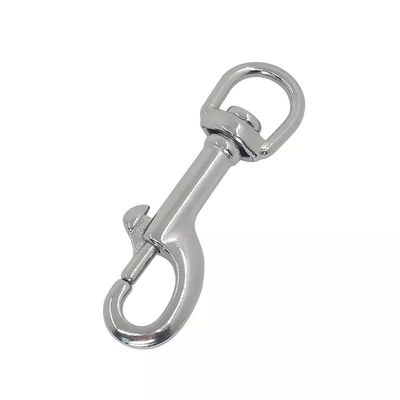 Un buen precio. Acero inoxidable 304 316 Fijación giratoria de perros de latón Snap Hook de perros con acabado pulido en línea