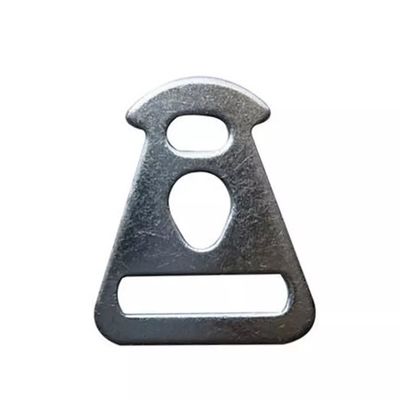 Un buen precio. Cuello de tirón de barra de campaña para exteriores con hebilla triangular de hierro pulido y cromo en línea