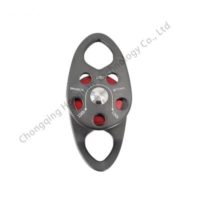 Un buen precio. Pulley de escalada de acabado galvanizado 28kN Placa lateral pequeña fija de aleación de aluminio de alta resistencia en línea