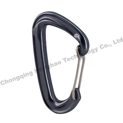 Un buen precio. Cerradura de escalada de aleación de aluminio portátil de forma D 22KN para una experiencia de escalada segura en línea