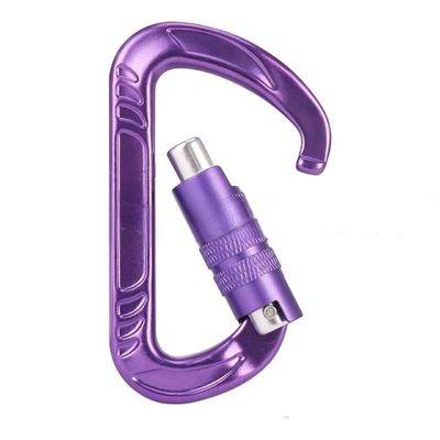 Un buen precio. Equipo de escalada galvanizado TripleLock en forma de D para bajar de forma segura y segura en línea
