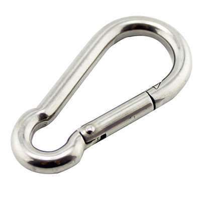 Equipo de equipo de escalada para la industria pesada con hebilla de resorte de aluminio de acabado pulido