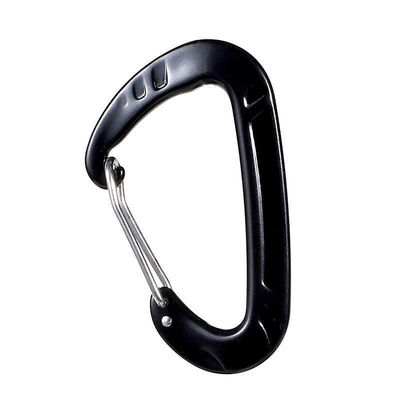 Un buen precio. 7075 Carabinero de aleación de aluminio 12KN Resistencia acabado zincado para gancho de forma D para mascotas en línea