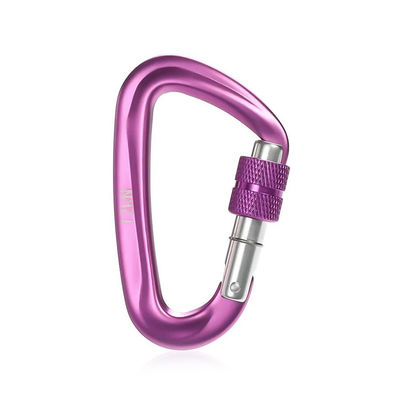 Un buen precio. Pequeña seguridad Snap Hook Clip Aluminio Aleación llavero Cerradura Carabiner para la aprobación de OEM en línea