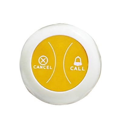 Un buen precio. Sistema de llamada de campana de restaurante de plástico inalámbrico ABS para servicio de camareros de buffet en línea