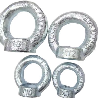 Un buen precio. Acero galvanizado de carbono DIN 582 Muesca de ojo para anclaje de carga pesada en línea