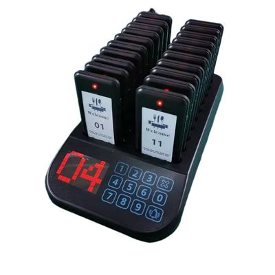 Un buen precio. Pager inalámbrico para invitados para la ciudad de la comida buen paquete tamaño 330 * 315 * 120MM en línea