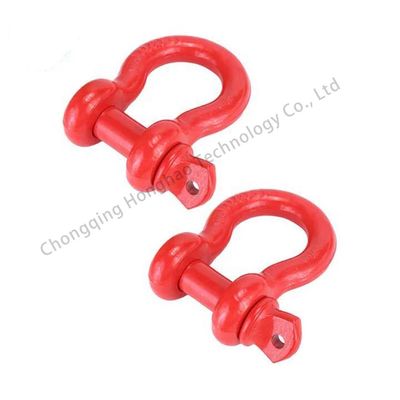 Un buen precio. Zinc Finish Bow Shackle Heavy Duty para aplicaciones de elevación de equipos y bebidas alimenticias en línea