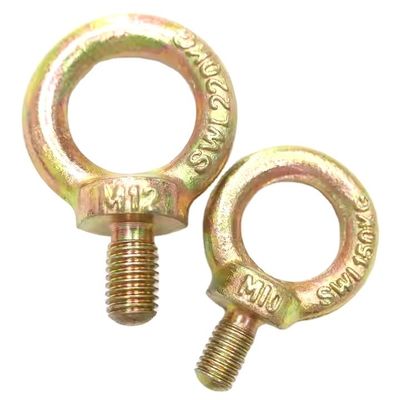 Un buen precio. Bolt de levantamiento de ojos forjado con acabado de zinc vendedor más vendido en hardware de aparejo en línea