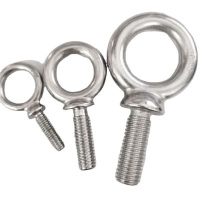 Un buen precio. Cerrojo de ojo de acero inoxidable de acabado plano G279 Cerrojo de anillo para aplicaciones industriales en línea
