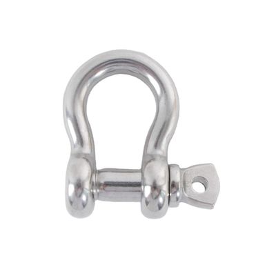 Un buen precio. Armadura de elevación de acero inoxidable D grilletes con perno de tornillo pulido y duradero en línea