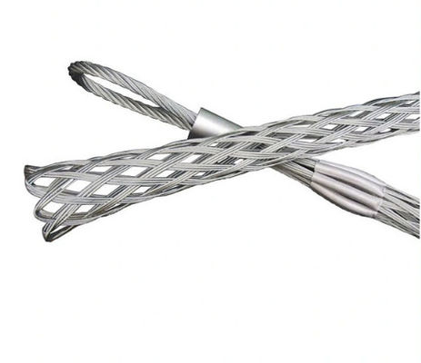 Cable de acero galvanizado agarre de tirón en blanco plateado con clip de uñas plano estándar