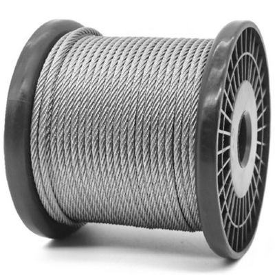 Un buen precio. Cables de acero inoxidable AISI304 304L 316 316L Cables de acero 6x36SW IWRC 6x36SW FC Cables de acero inoxidable con contenido de Si de 1.0% en línea