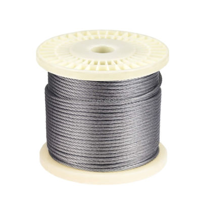 Cable de acero galvanizado revestido de vinilo / PVC para barandillas, escaleras, balustradas, bricolaje