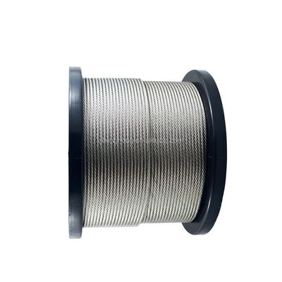 Un buen precio. 500 pies de cable de avión galvanizado 500 pies de carretes de plástico para el acero de encabezado en frío OEM en línea