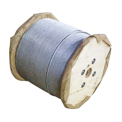 Un buen precio. OEM Galvanizado 6*12 6*7 6*19*6*37 Cable de alambre de acero para aplicaciones secas o grasas en línea
