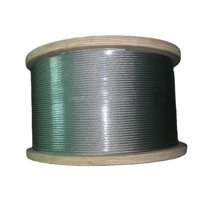 Un buen precio. Cable de acero inoxidable de grado de acero AISI304/316 1x7 1x19 1x37 Cables de acero inoxidable 1mm 2mm 3mm 4mm 5mm 6mm 7mm en línea