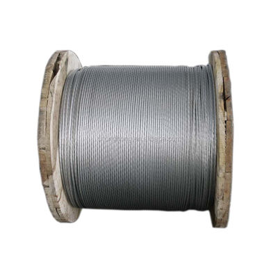 Un buen precio. 8mm 10mm de acero galvanizado cuerda de alambre para 8x19S DIN3062 cuerdas de ascensor de acero de grado longitud 1000m / bobina o según su solicitud en línea