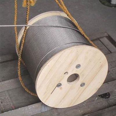 Un buen precio. Standard AiSi 304 316 SUS304 SUS316 Cuerdas de alambre de acero inoxidable 1x7 Cuerdas de alambre 1,5 mm 2 mm 3 mm 4 mm con tolerancia ± 1% en línea