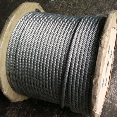 Un buen precio. 6x12 7FC Cable de cable de cable de cable de cable de cable de acero galvanizado de alta resistencia de 6 mm estándar AiSi en línea