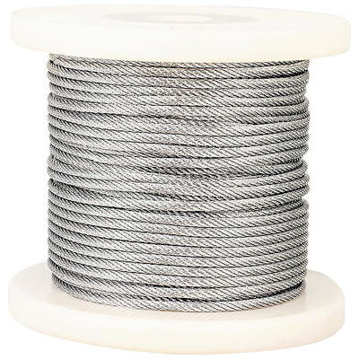 Un buen precio. 6x19 Cables de acero de acero 4 mm/6 mm/8 mm Cables de acero inoxidable AISI304/304L/316/316L con servicio de procesamiento en línea